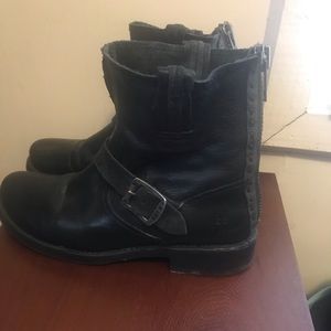 Frye black size 10 boots